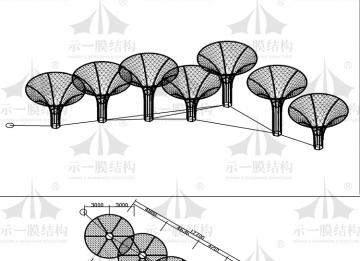 在上海示一膜結(jié)構(gòu)設(shè)計(jì)成套鋼結(jié)構(gòu)圖紙，費(fèi)用大約多少？