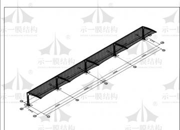 上海示一膜結(jié)構(gòu)公司能直接設(shè)計(jì)膜結(jié)構(gòu)工程圖紙嗎？