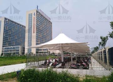 上海示一膜結(jié)構(gòu)停車棚能不能先挑圖紙定制？