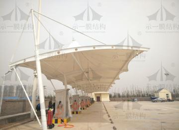 膜結(jié)構(gòu)車棚造型是如何分類的？