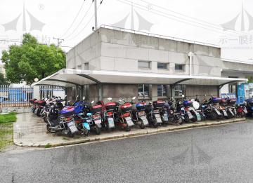 示一膜結構之膜結構停車棚在生活中的優(yōu)點