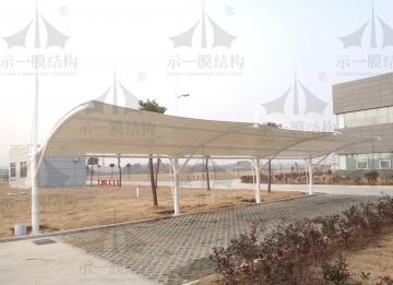 解析膜結(jié)構(gòu)車(chē)棚安裝中可能出現(xiàn)的誤差